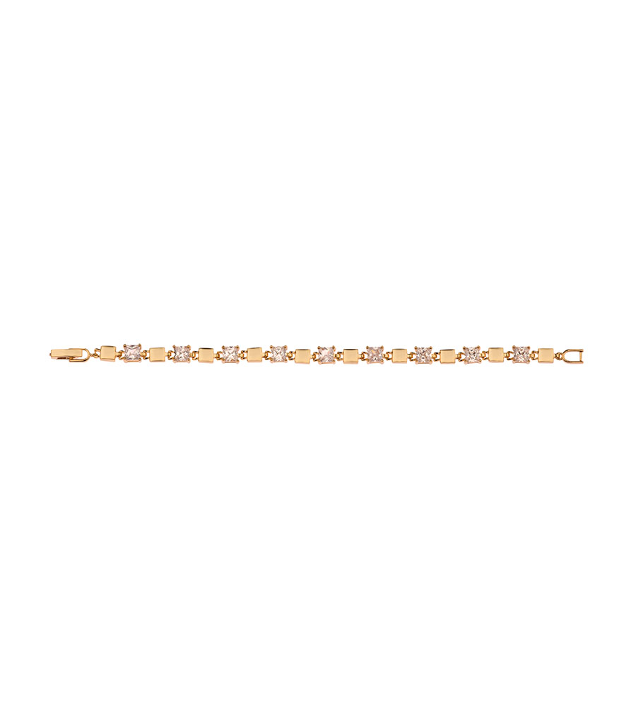 Fancy Twisted Bracelet Sterling Silver Gold Vermeil - Ruby Lane